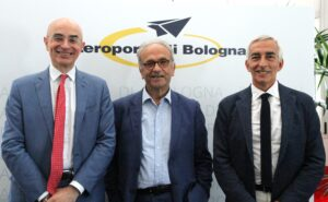 Il presidente di Assaeroporti Carlo Borgomeo in visita all’aeroporto di Bologna